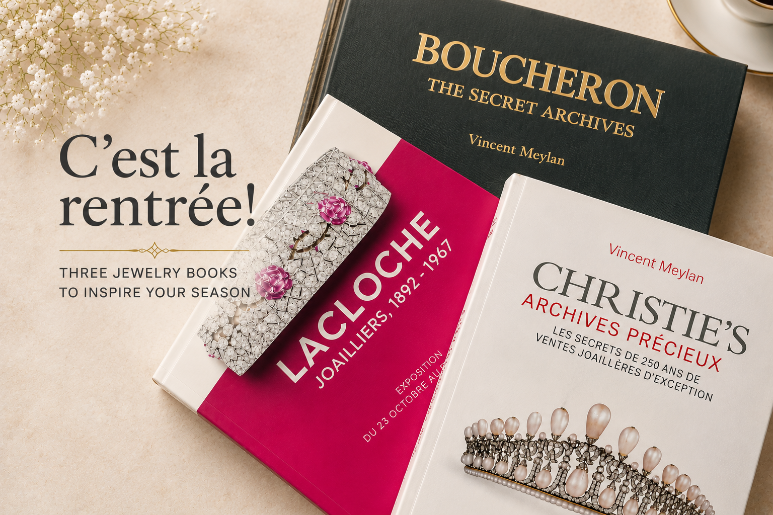 C’est la rentrée! Three Jewelry Books to Start the Season