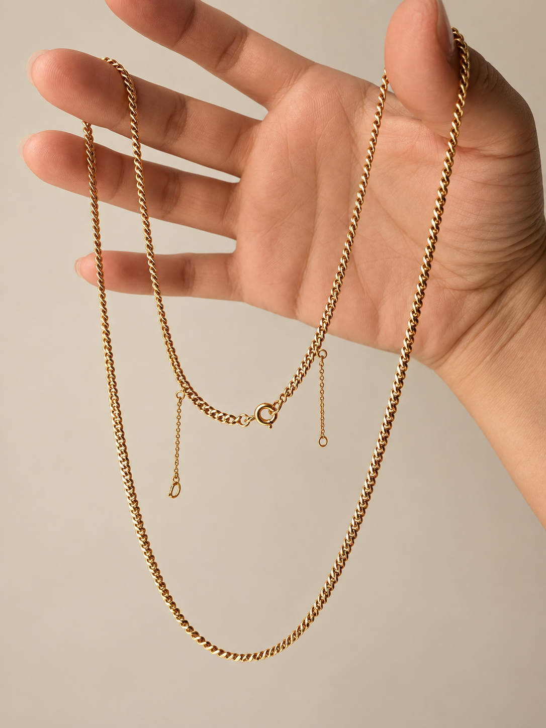 Antique French 14.6g 18K Gold yellow gold chain
