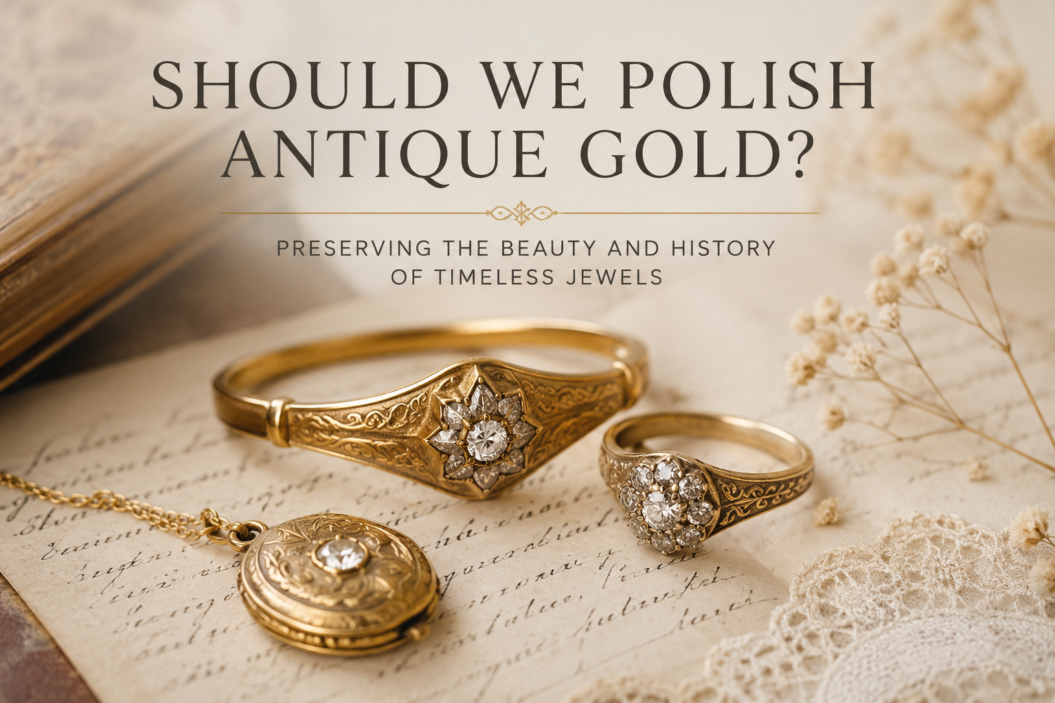 Should We Polish Antique Gold?