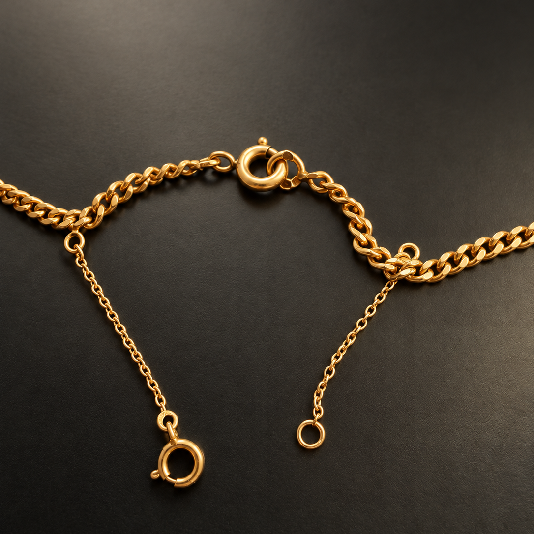 Antique French 14.6g 18K Gold yellow gold chain