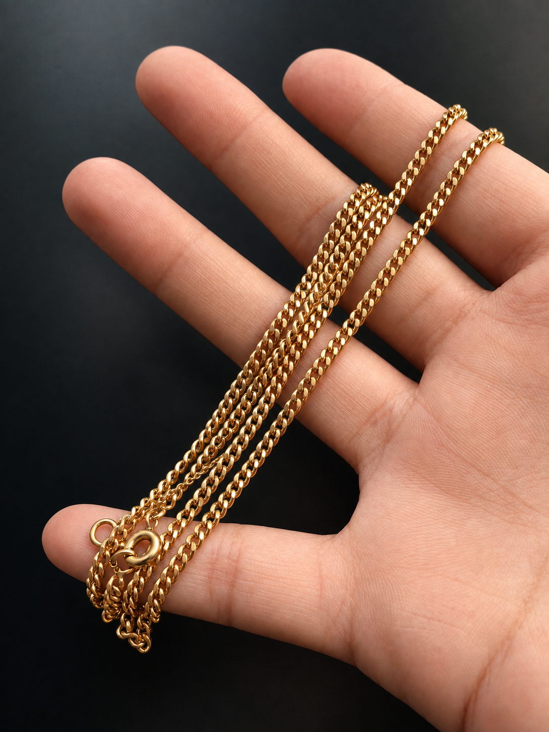 Antique French 14.6g 18K Gold yellow gold chain