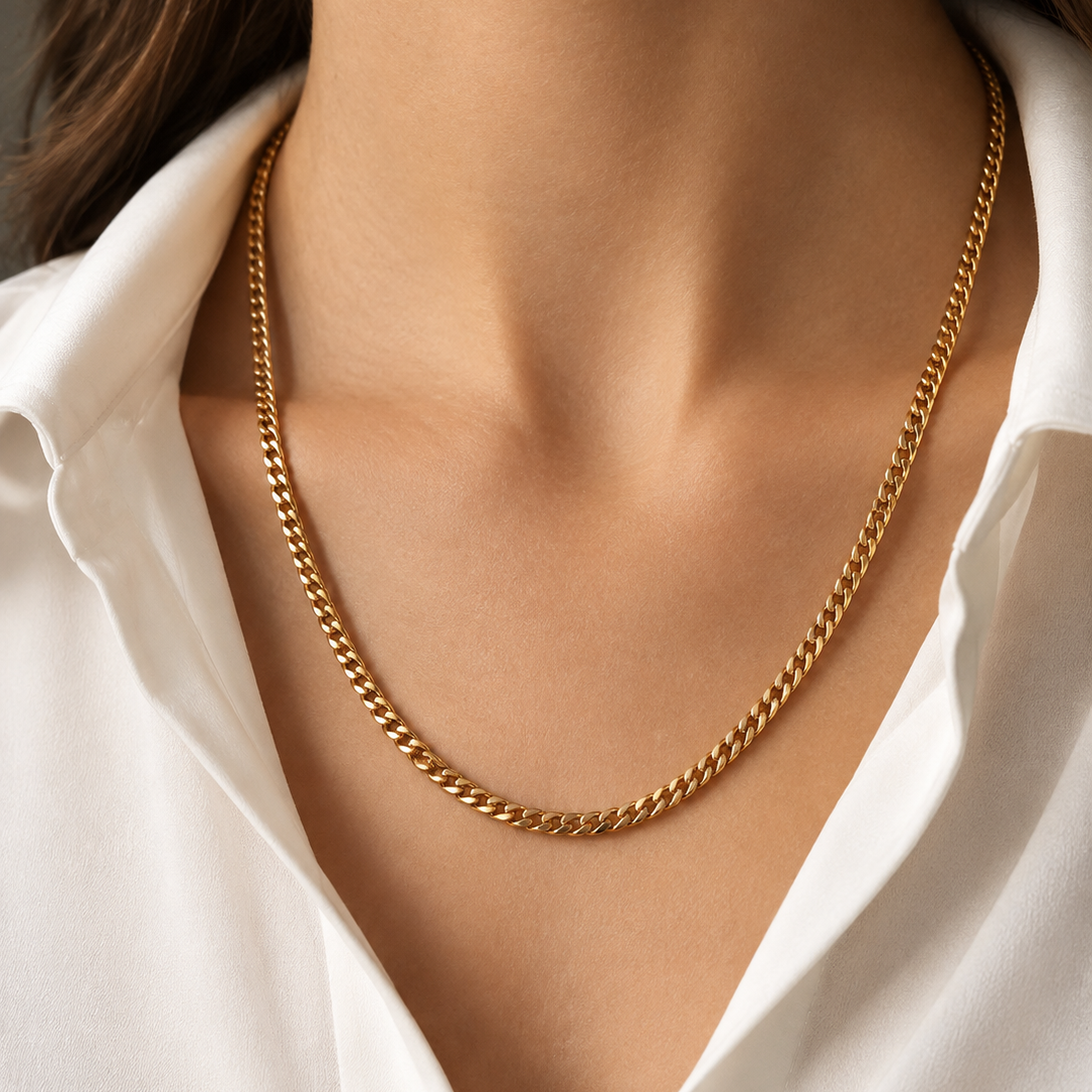 Antique French 14.6g 18K Gold yellow gold chain