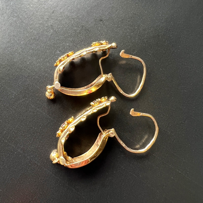 French poissarde earrings