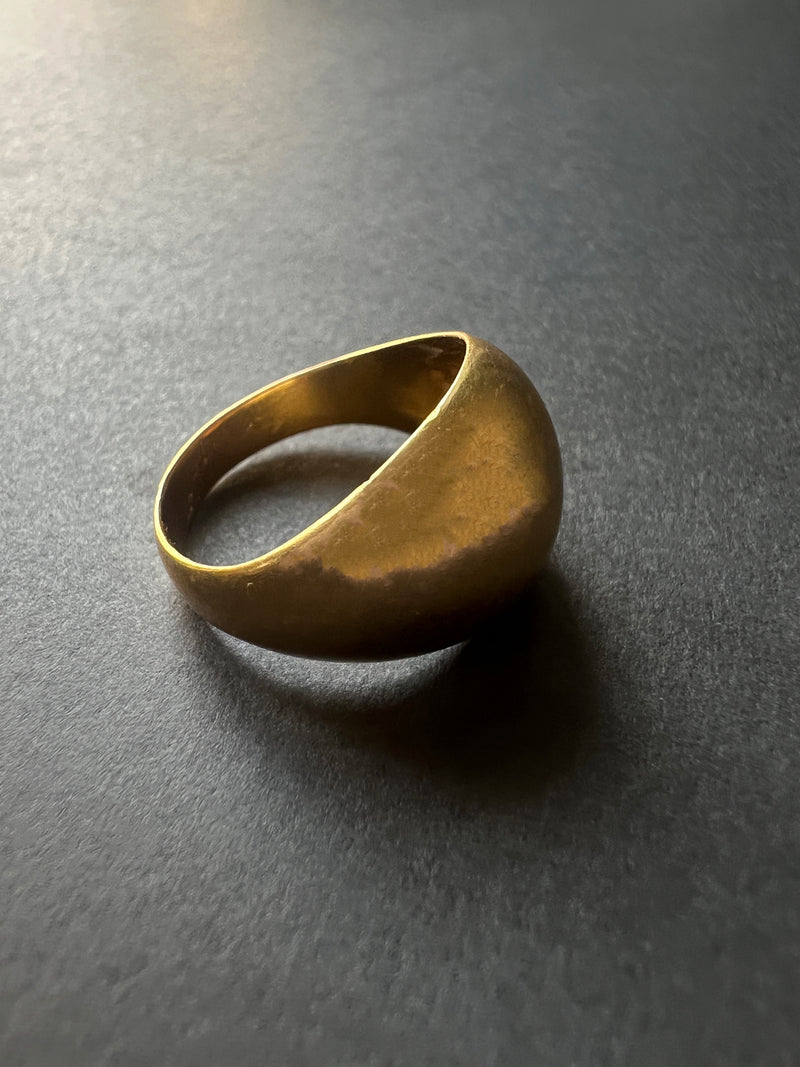 18k gold band ring