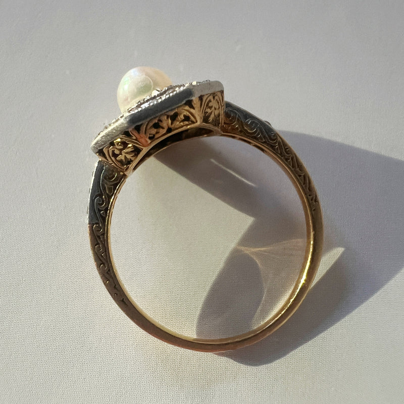 vintage art deco diamond ring