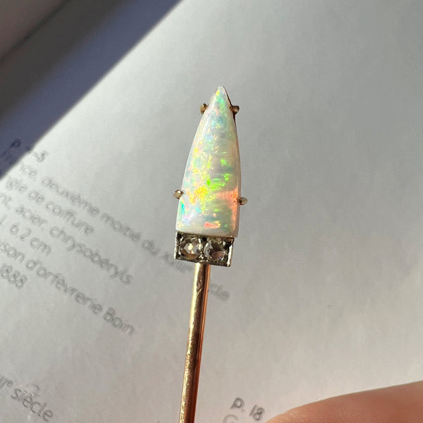 opal brooch