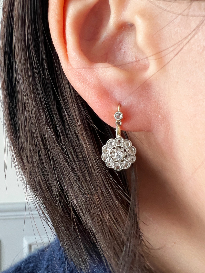 Moi Audrey Diamond and Pearl Ear Studs | Vibe with Moi